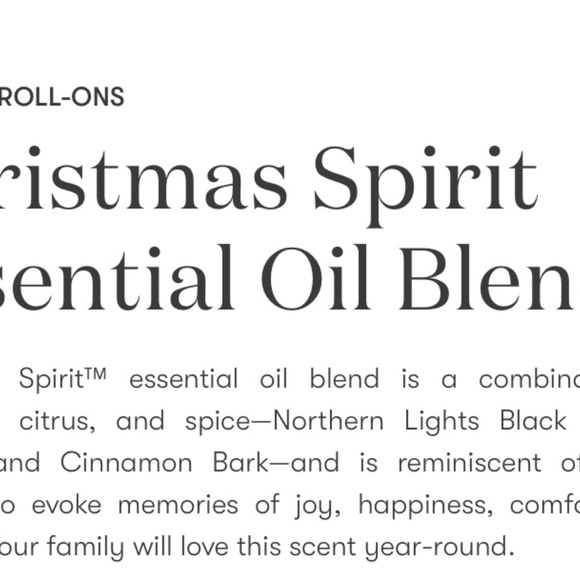 Young Living Christmas Spirit UNOPENED NWT essential oil - Picture 2 of 8